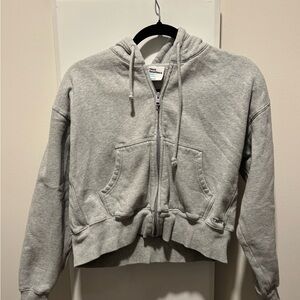 TNA Light Gray Sweatfleece Hoodie